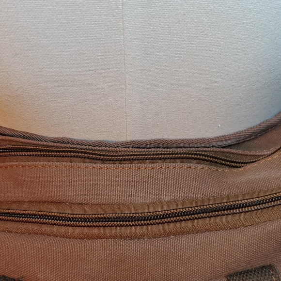 Guang Tong Brown Canvas Hiking Fanny-Pack - Picture 3 of 8